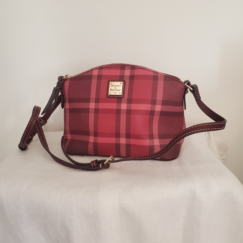 Plaid Dooney & Bourke Suki Crossbody